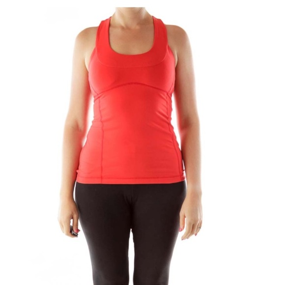 Lululemon Scoop Neck Tank Love Red - Picture 5 of 12